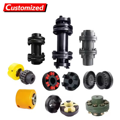 Un buen precio. Acoplamiento estelar flexible con par nominal de 2000 n-m y velocidad máxima de 5000 rpm para máquinas industriales en línea