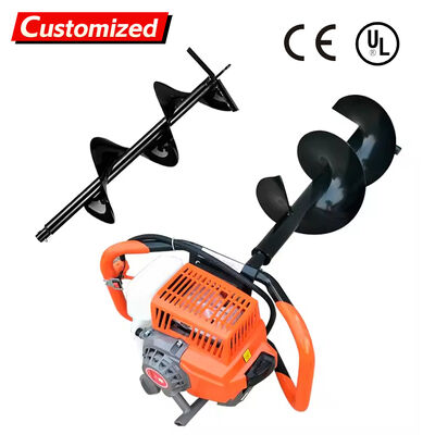 Un buen precio. Maquinaria de agujero de tierra portátil a gasolina - Máquina de agujero multifuncional para la plantación de árboles y la minería en línea