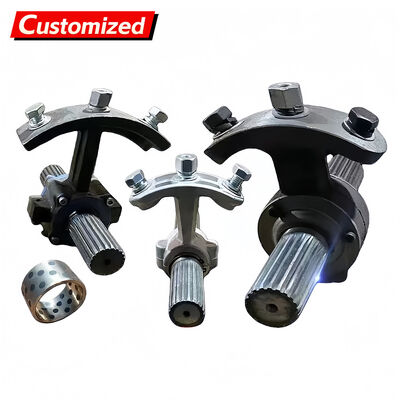 Un buen precio. Cojinete Intermedio Negro de Aluminio Personalizado para Transportadores de Tornillo de 320 mm con Carcasas de Cojinete de Metalurgia de Polvo en línea