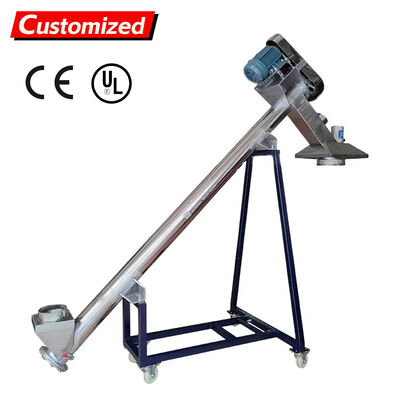 Un buen precio. Transportador de tornillo personalizable de alta eficiencia de acero inoxidable para el transporte de grano y polvo en línea