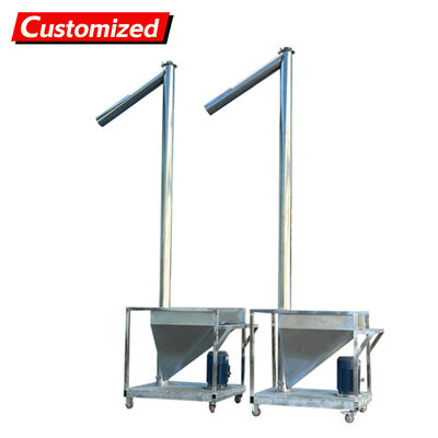 Un buen precio. Transportador de tornillo vertical de acero inoxidable personalizado para el levantamiento de materiales resistentes al calor en línea