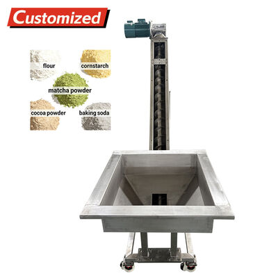Un buen precio. Transportador de tornillo en forma de U personalizado con prevención de fugas de polvo y material de acero inoxidable para diversas industrias en línea