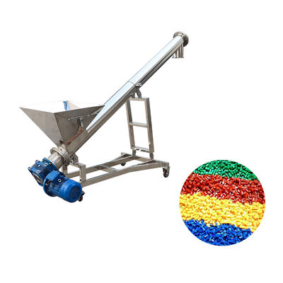 Un buen precio. Transportador de tornillo en forma de U sin eje doble de tubo inclinado 304/316 personalizado de acero inoxidable para partículas de polvo en línea