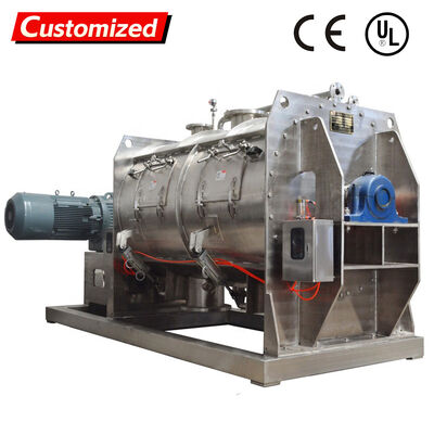 Un buen precio. Mezcladora de corte de tipo arado de grado industrial con control de velocidad variable y construcción de acero inoxidable para mezclar con alta precisión en línea