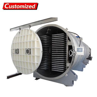 Un buen precio. Liofilizador continuo de vacío industrial de gran capacidad y alta eficiencia de acero inoxidable personalizado en línea